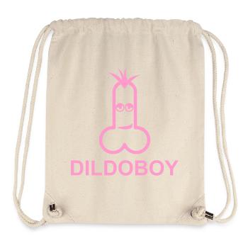 Dildo Boy Vibrator Sex Gift Idea - Stanley/Stella Recycled Gym Bag - natural - Front
