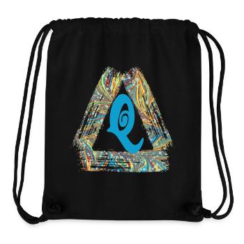 e 201 q - Stanley/Stella Recycled Gym Bag - black - Front