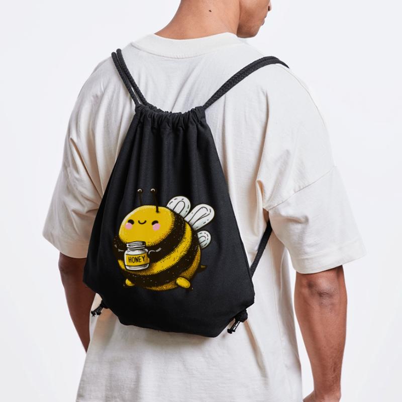 Chubby bee Stanley/Stella Recycled Gym Bag