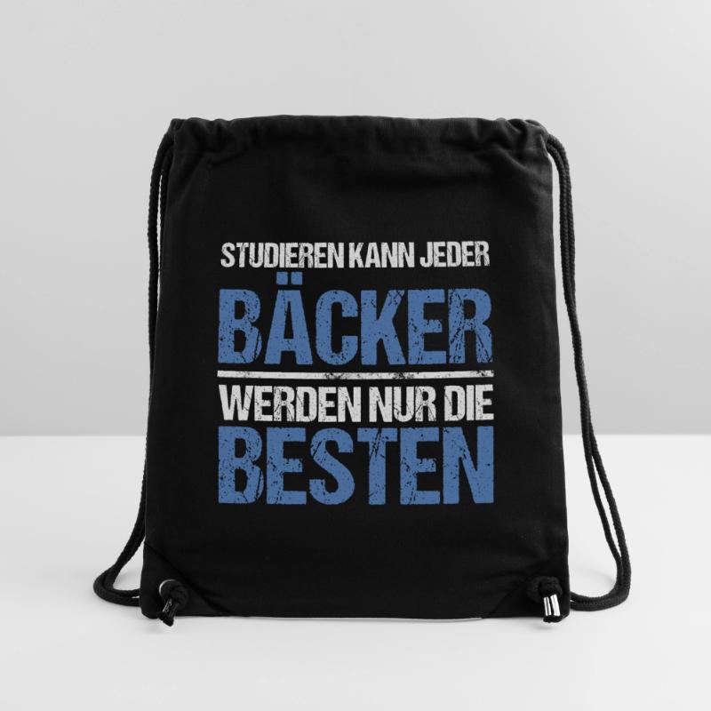 Anyone can study - Bäcker Edition Stanley/Stella Recycled Gym Bag