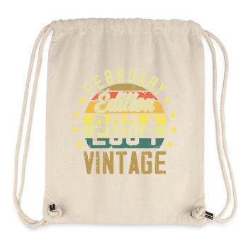 Birthday 20 years - Gift February 2004 - 20th - Stanley/Stella Recycled Gym Bag - natural - Front