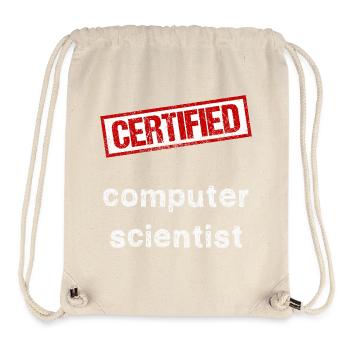 Informatiker - Stanley/Stella recycelter Gym Bag - Naturweiß - Vorne
