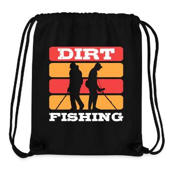 Metal detector - Stanley/Stella Recycled Gym Bag - black - Front