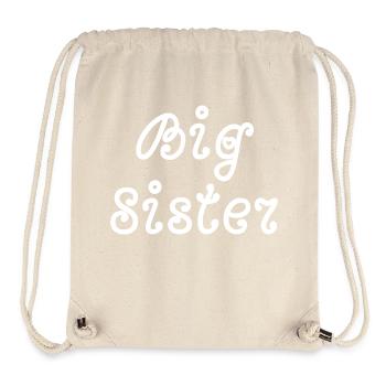 Big sister - Sac à cordon recyclé Stanley/Stella - blanc naturel - Devant