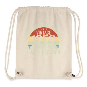 Cadeau pour Célébrer Votre Année de Naissance 1959 - Sac à cordon recyclé Stanley/Stella - blanc naturel - Devant