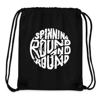 Courage – For those who dare to take the first step - Stanley/Stella Recycled Gym Bag - black - Front