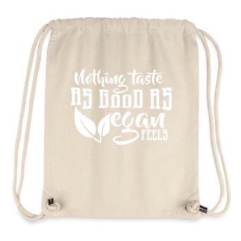 Nothing Taste As Good As Vegan - Stanley/Stella Recycled Gym Bag - natural - Front