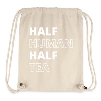 Citation amusante d’amateur de thé - Sac à cordon recyclé Stanley/Stella - blanc naturel - Devant