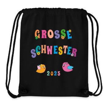 older sister - Stanley/Stella Recycled Gym Bag - black - Front