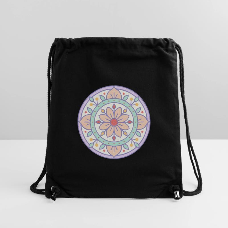 Mandala with risograph effect Stanley/Stella Recycled Gym Bag