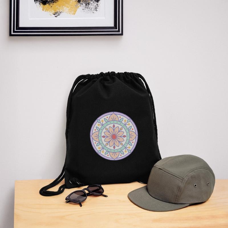 Mandala with risograph effect Stanley/Stella Recycled Gym Bag