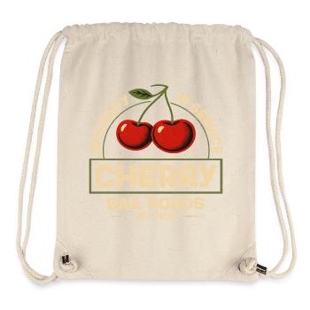 Integrität im Dienst Cherry Kautionsanleihen EST. 1997 - Stanley/Stella recycelter Gym Bag - Naturweiß - Vorne