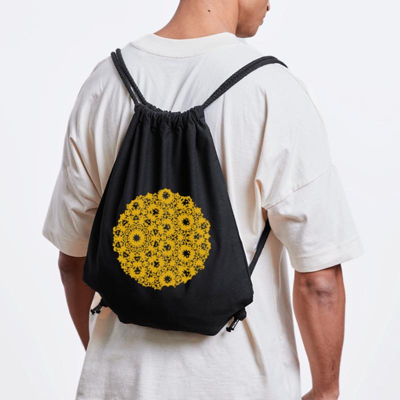 Moon Pattern Stanley/Stella Recycled Gym Bag