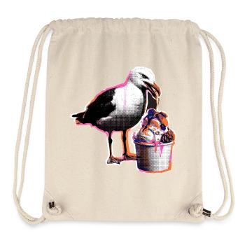 Möwe Isst Eis - Stanley/Stella Recycled Gym Bag - natural - Front