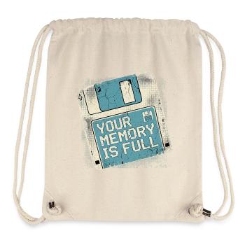 Your Memory - Stanley/Stella recycelter Gym Bag - Naturweiß - Vorne