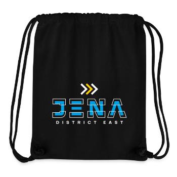 Jena District East - Stanley/Stella Recycled Gym Bag - black - Front