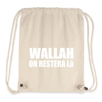Wallah will leave it at that - Stanley/Stella Recycled Gym Bag - natural - Front