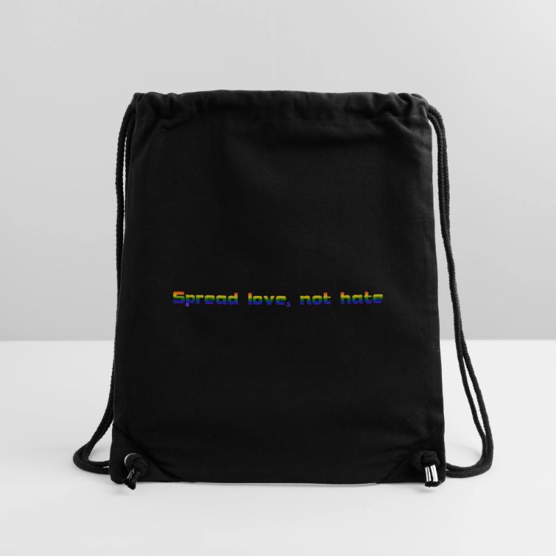 Spread love, not hate Rainbow♥ (long) Stanley/Stella recycelter Gym Bag
