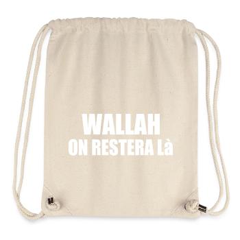 Wallah will leave it at that - Stanley/Stella Recycled Gym Bag - natural - Front