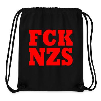Fck nzs - Stanley/Stella Recycled Gym Bag - black - Front