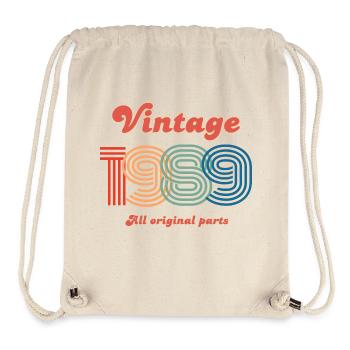 Vintage 1989 all original parts - Stanley/Stella Recycled Gym Bag - natural - Front