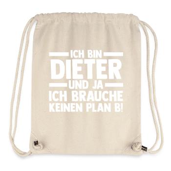 Vorname Dieter - Stanley/Stella recycelter Gym Bag - Naturweiß - Vorne
