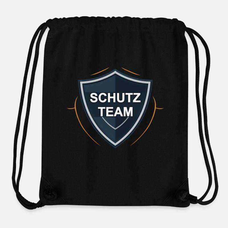 Protection team - Stanley/Stella Recycled Gym Bag - black