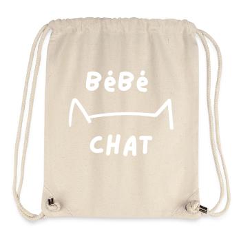 Baby cat - Stanley/Stella Recycled Gym Bag - natural - Front