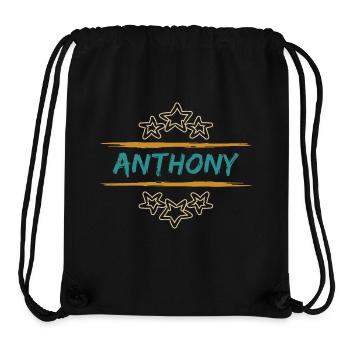 Anthony Anthony - Stanley/Stella recycelter Gym Bag - Schwarz - Vorne