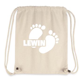 Levin as birth - Stanley/Stella Recycled Gym Bag - natural - Front