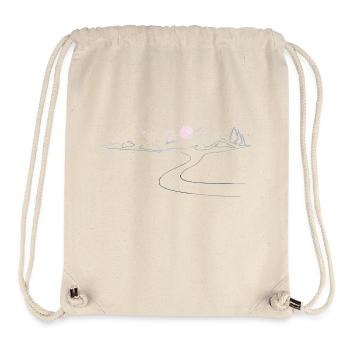 Ruhige Alpendämmerung Tranquil Alpine Dawn - Stanley/Stella recycelter Gym Bag - Naturweiß - Vorne