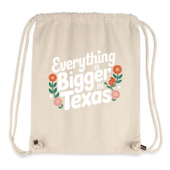 Texas State Texaner Texas - Stanley/Stella recycelter Gym Bag - Naturweiß - Vorne