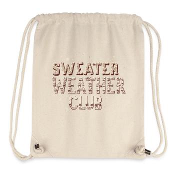 MÉTÉO DES PULLS - Sac à cordon recyclé Stanley/Stella - blanc naturel - Devant