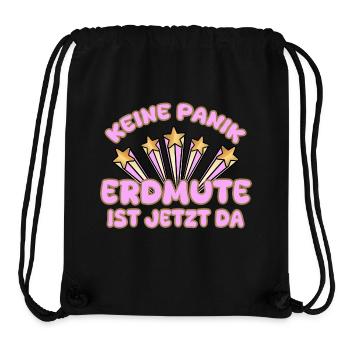 Woman's name Erdmute - Stanley/Stella Recycled Gym Bag - black - Front