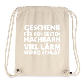 Nachbarschaft Bester Nachbar - Stanley/Stella recycelter Gym Bag - Naturweiß - Vorne