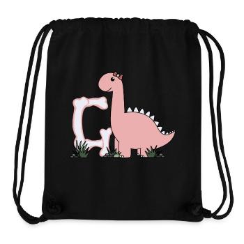 Letter G - Stanley/Stella Recycled Gym Bag - black - Front