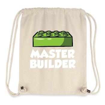 Brick Builder Brick Building Master Builder - Stanley/Stella Recycled Gym Bag - natural - Front