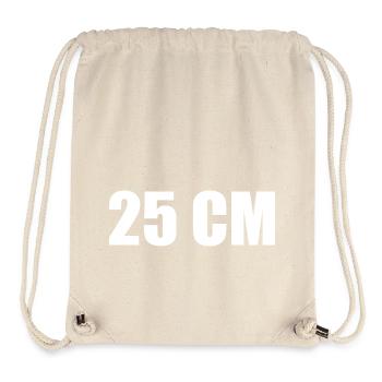 25 cm - Stanley/Stella recycelter Gym Bag - Naturweiß - Vorne