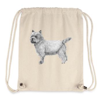 Cairn Terrier - Stanley/Stella Recycled Gym Bag - natural - Front