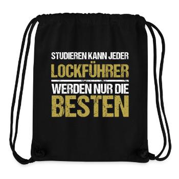 Tout le monde peut étudier - Édition du guide des leurres - Sac à cordon recyclé Stanley/Stella - noir - Devant