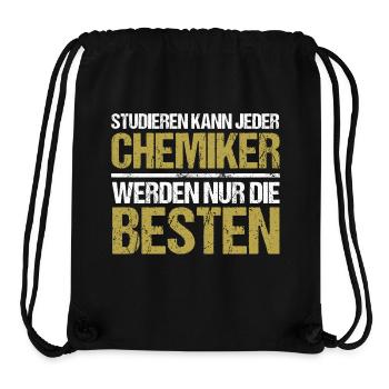 Anyone can study - Chemist Edition - Stanley/Stella Recycled Gym Bag - black - Front