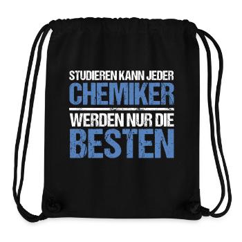 Anyone can study - Chemist Edition - Stanley/Stella Recycled Gym Bag - black - Front