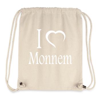 Mannheim Monnem Mannheimat - Stanley/Stella recycelter Gym Bag - Naturweiß - Vorne