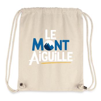 Le Mont Aiguille - Sac à cordon recyclé Stanley/Stella - blanc naturel - Devant