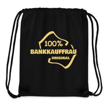 Bank clerk - Stanley/Stella Recycled Gym Bag - black - Front