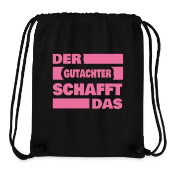 Work Evaluator - Stanley/Stella Recycled Gym Bag - black - Front