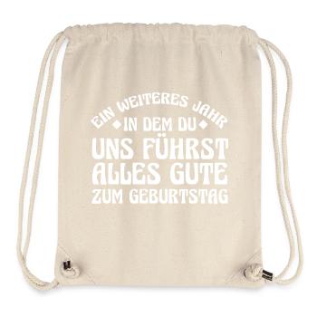 , Group Leader, Team Leader, Supervisor - Stanley/Stella Recycled Gym Bag - natural - Front