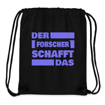 Forscher als Arbeit - Stanley/Stella recycelter Gym Bag - Schwarz - Vorne