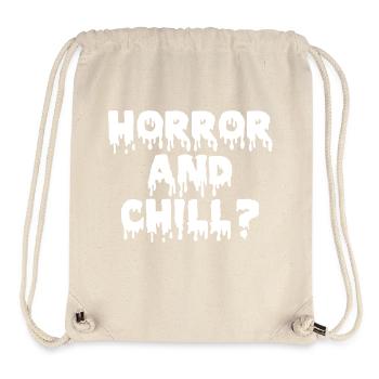 Horreur et froid - Sac à cordon recyclé Stanley/Stella - blanc naturel - Devant