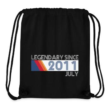 Retro SiFi Legendary since July 2011 - Birthday - Stanley/Stella Recycled Gym Bag - black - Front